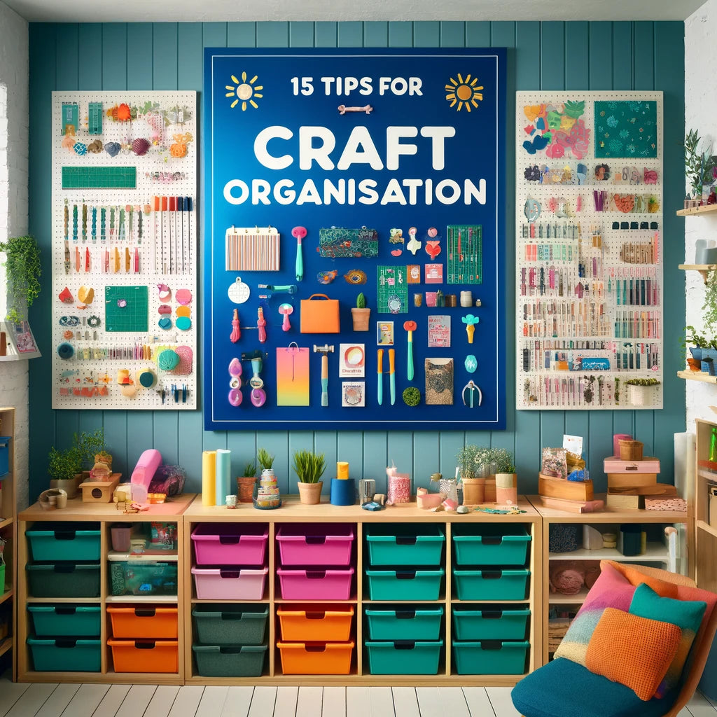 15 Tips for Craft Storage Organisation