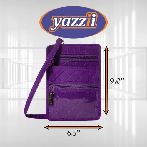 CA255 - Accessory & ID Bag / Pouch / Cross Body Bag - Yazzii Craft Organizers