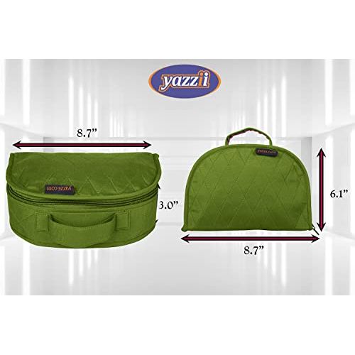-Oval Sewing Box - Portable & Multipurpose Storage Bag Organiser-Yazzii Craft Organisers