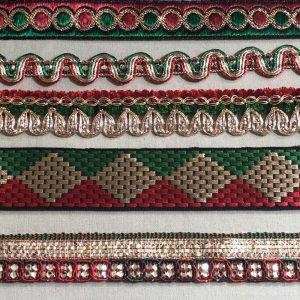 TSRG-Red/Green Trim Set - 5 meters-Yazzii Craft Organisers