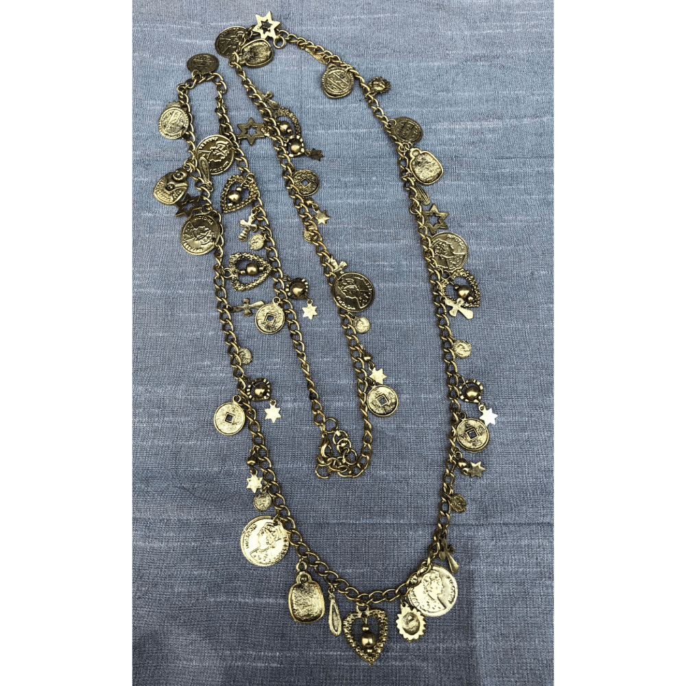 Gold Charms Necklace