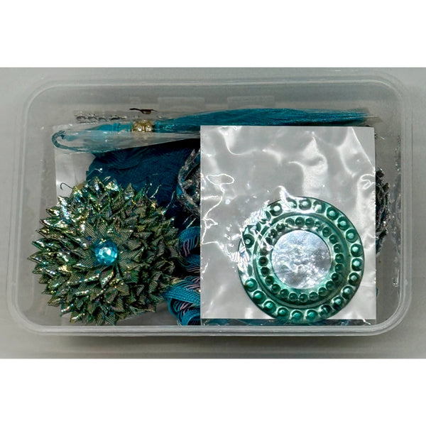 Aqua Grab & Go Craft Embellishment Box