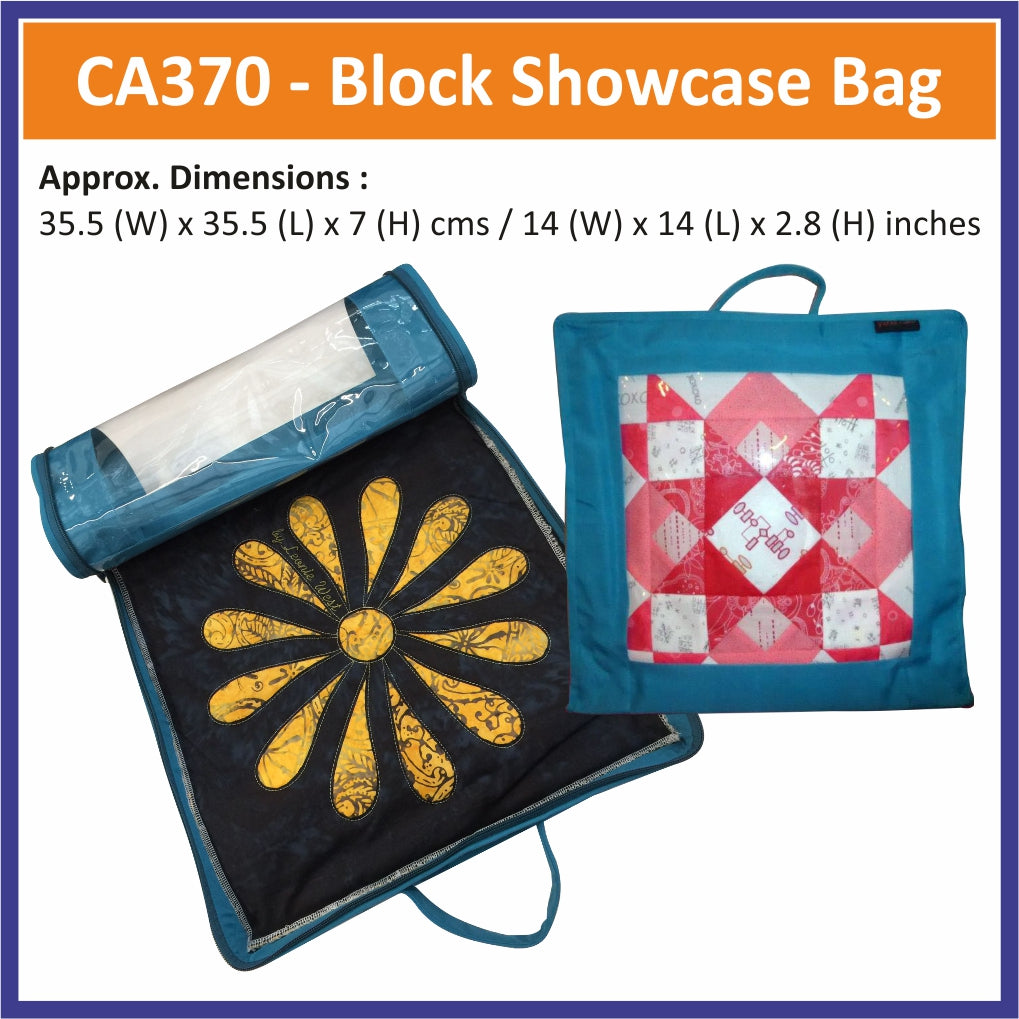 Yazzii Quilt Block Showcase Bag - Portable Storage Organiser