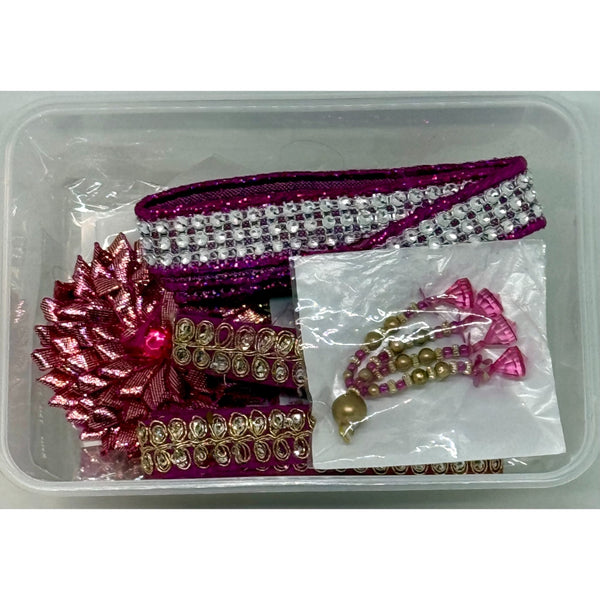 Fuschia Grab & Go Craft Embellishment Box