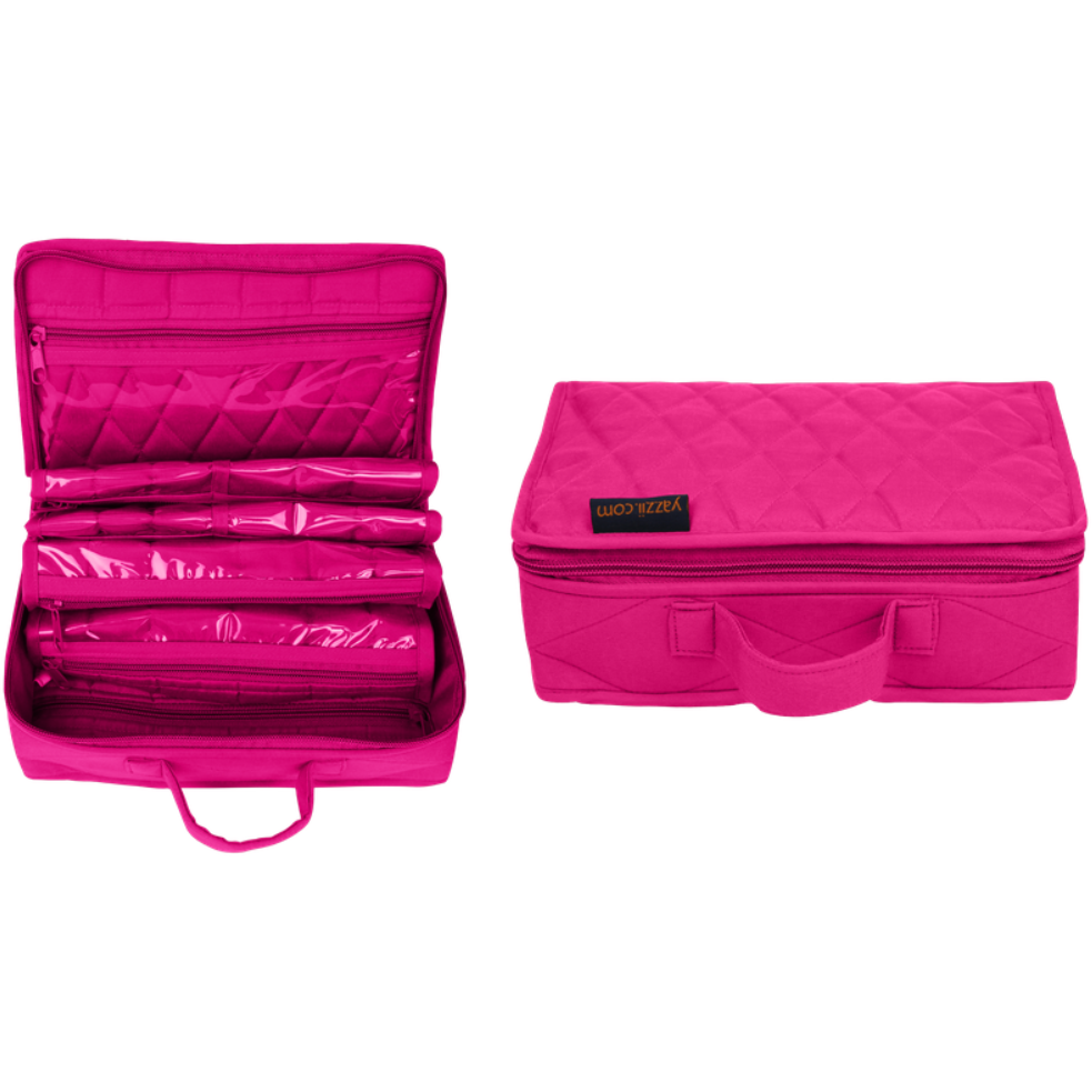 -Original Mini Craft / Jewellery / Makeup Portable Organiser Bag (Large)-Yazzii Craft Organisers