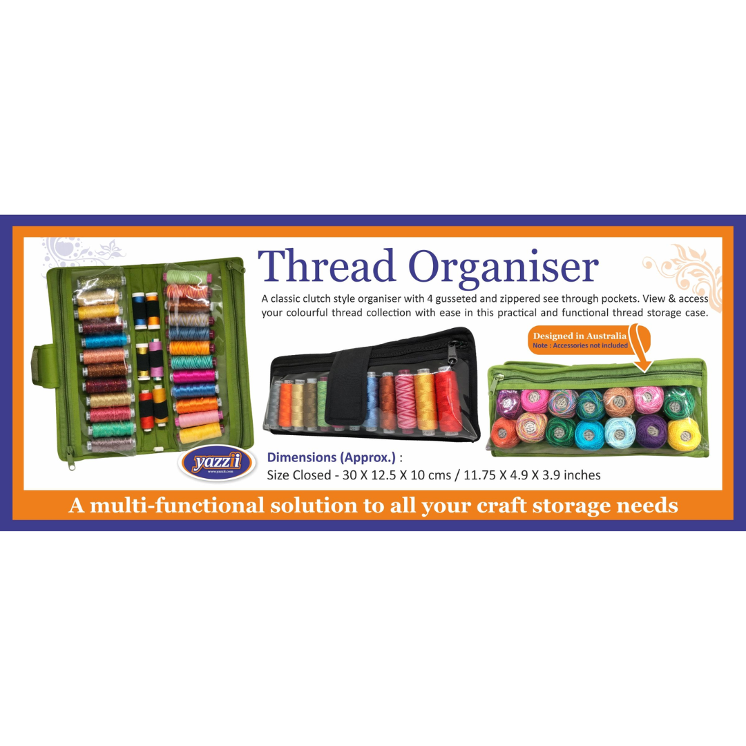 -Thread Organiser - Portable & Multipurpose-Yazzii Craft Organisers