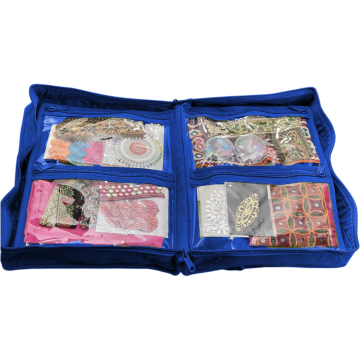 '-Quilter’s Project Bag with 19 Pockets - Storage Craft Bag Organiser-Yazzii Craft Organisers