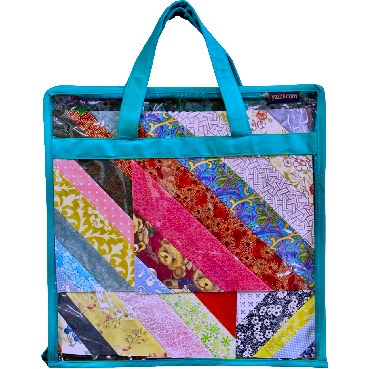 Yazzii Quilt Block Carry Case - Portable Storage Bag Organiser