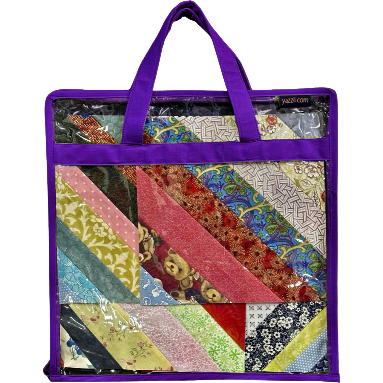 Yazzii Quilt Block Carry Case - Portable Storage Bag Organiser