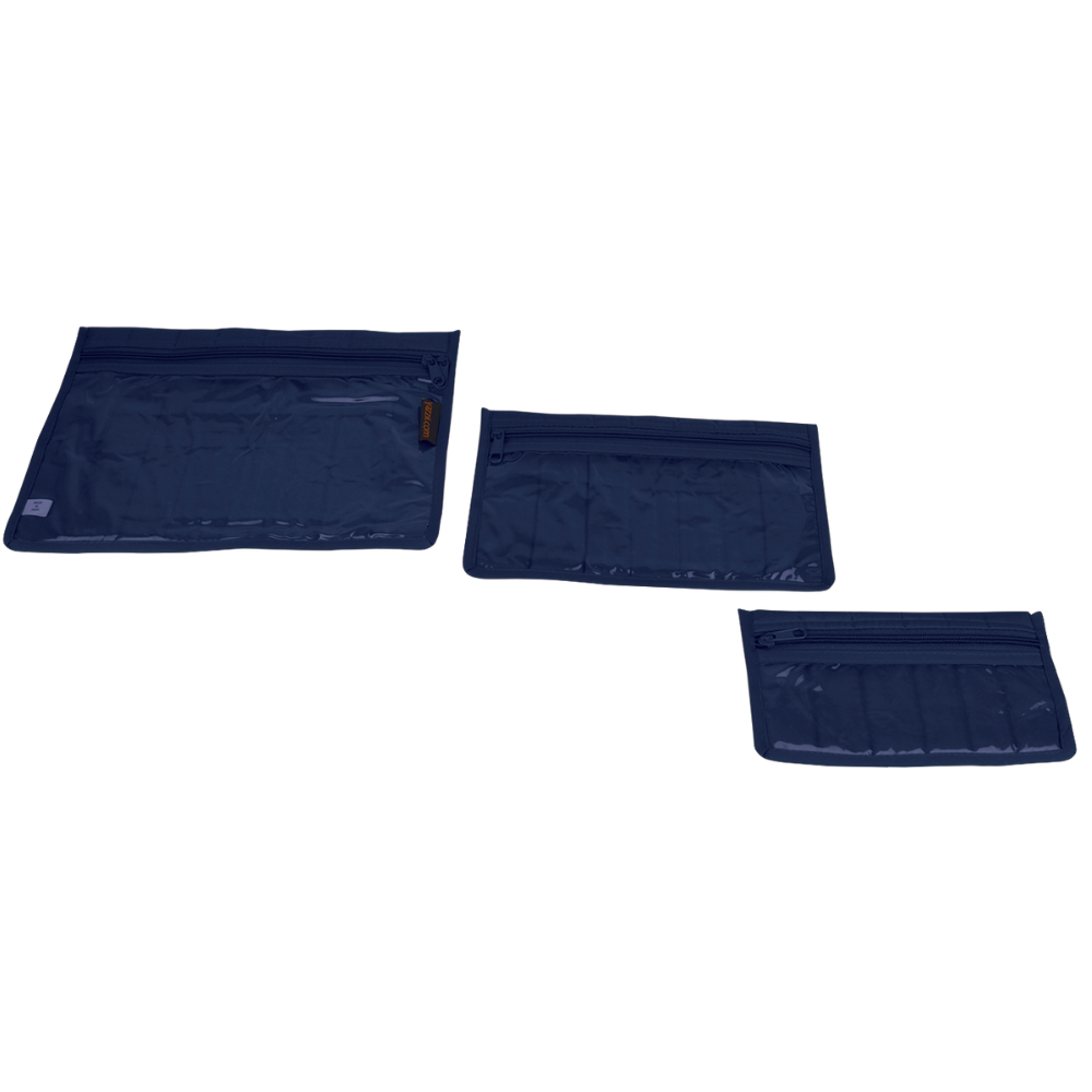 craft notions pouch set navy