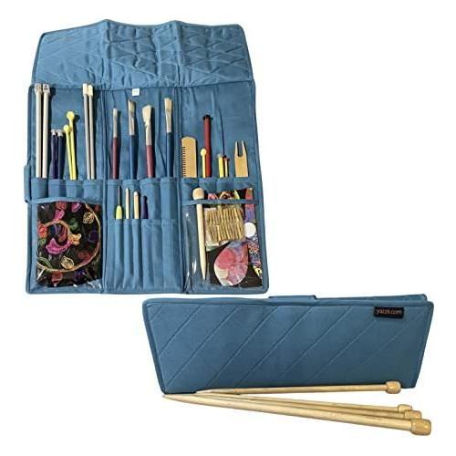 CA190A-Yazzii Knitting Needles Case - Travel Organiser-Yazzii Craft Organisers