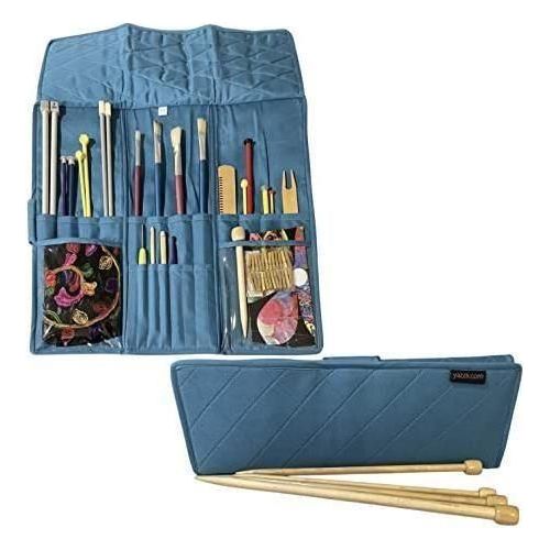 CA190A-Yazzii Knitting Needles Case - Travel Organiser-Yazzii Craft Organisers