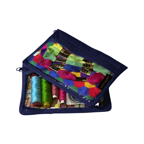 '-Sewing & Craft Notions Portable Pouch Set (2PC)-Yazzii Craft Organisers