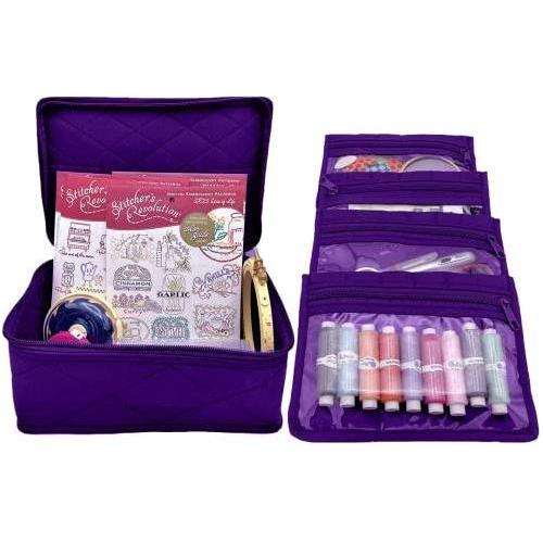 CA340 -4 Pocket Jewelry / Makeup / Crafter’s Organiser | Yazzii Craft Organisers