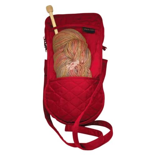 -Single Knitting Travel Bag & Organiser, Yarn Tote-Yazzii Craft Organisers