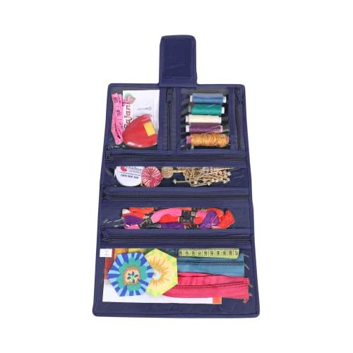 Compact Craft / Travel / Makeup Organizer (CA20)-Craft Organization-Bag, Compact Craft Organizer, Cosmetics, Crafts, Jewelry, Medication, Multipurpose, Organizer, Portable, Storage, Storage Bag, Toiletries, Tote, Yazzii-Yazzii Craft Organizers and Bags