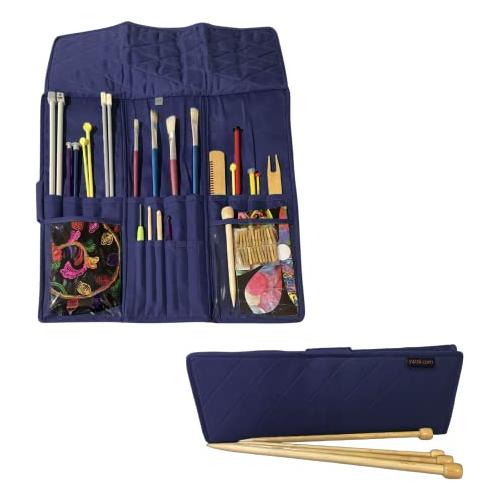 CA190N-Yazzii Knitting Needles Case - Travel Organiser-Yazzii Craft Organisers