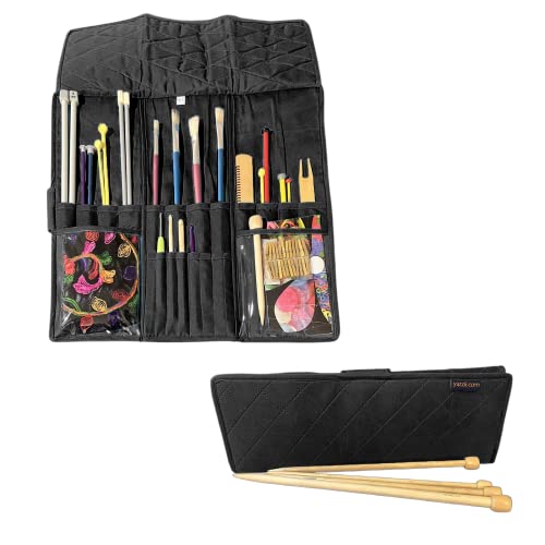 CA190B-Yazzii Knitting Needles Case - Travel Organiser-Yazzii Craft Organisers
