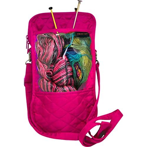 CA05F-Single Knitting Travel Bag & Organiser, Yarn Tote-Yazzii Craft Organisers