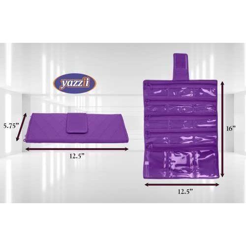 '-Sewing Machine Feet / Jewellery Roll Organiser Bag-Yazzii Craft Organisers