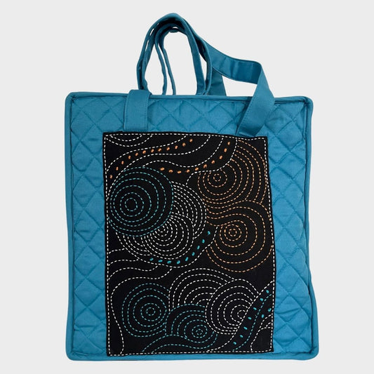 Supreme Organiser & Indigenous Inspired Sashiko Panel