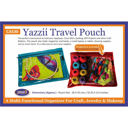 '-Yazzii Travel Pouch-Yazzii Craft Organisers