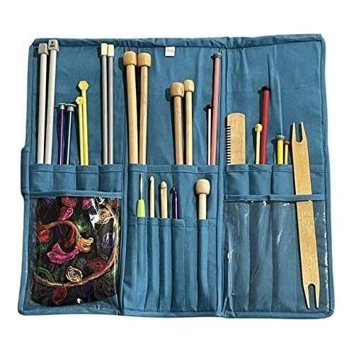 -Yazzii Knitting Needles Case - Travel Organiser-Yazzii Craft Organisers