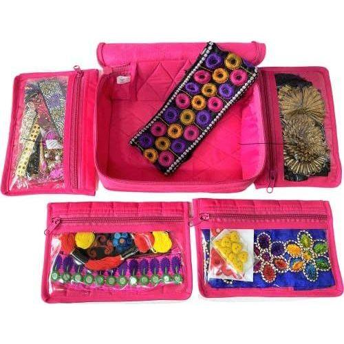 CA340 -4 Pocket Jewelry / Makeup / Crafter’s Organiser | Yazzii Craft Organisers 