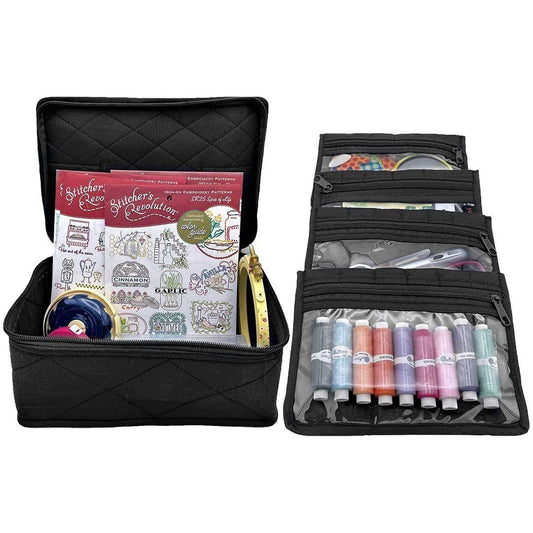 CA340 -4 Pocket Jewelry / Makeup / Crafter’s Organiser | Yazzii Craft Organisers 