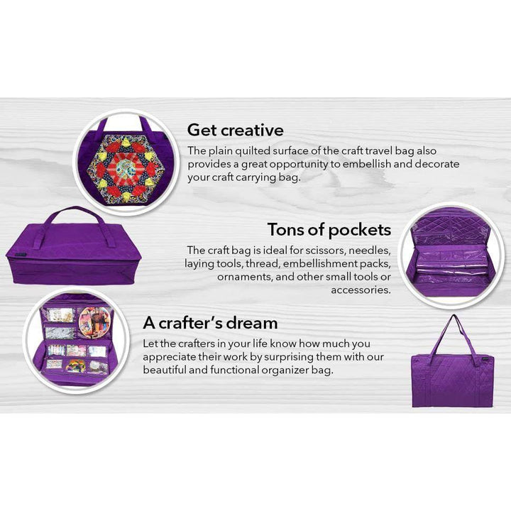 '-Yazzii Carry-All Craft & Quilting Organiser-Yazzii Craft Organisers