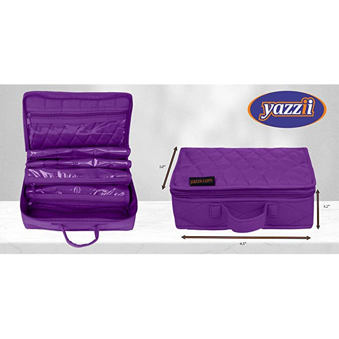 -Original Mini Craft / Jewellery / Makeup Portable Organiser Bag (Large)-Yazzii Craft Organisers