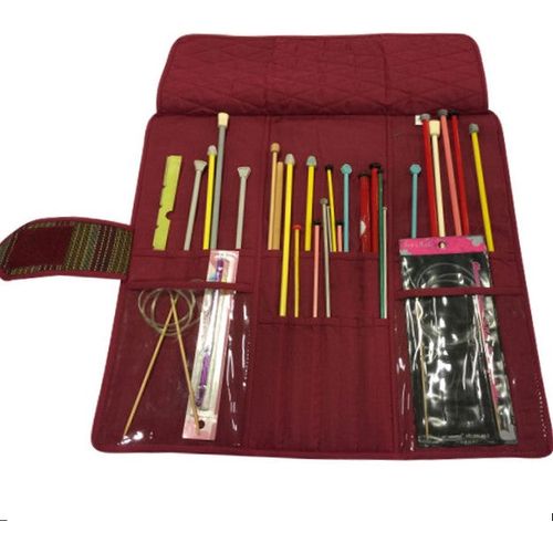 -Yazzii Knitting Needles Case - Travel Organiser-Yazzii Craft Organisers