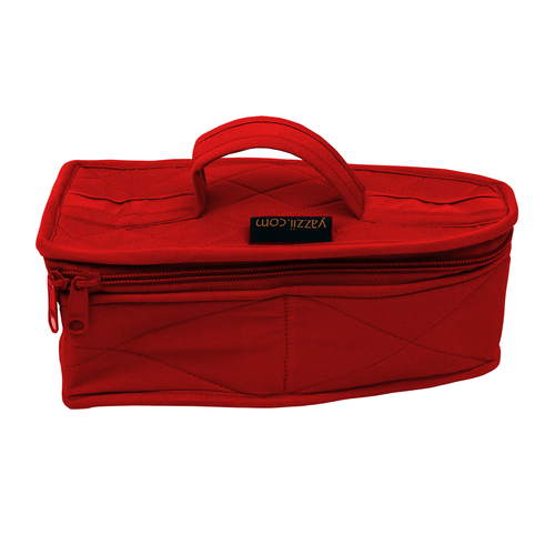 CA580R-Red-Mini Iron Storage Case - Travel Iron Protective Cover-Yazzii Craft Organisers