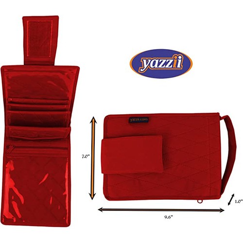 CA195R-Circular Knitting Needle Case Binder Organiser-Yazzii Craft Organisers