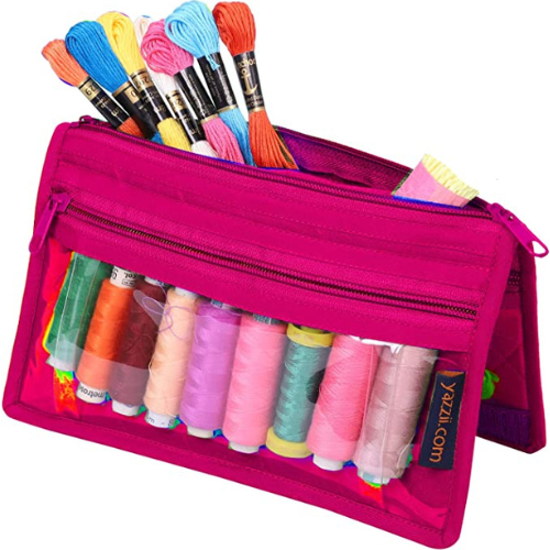 -Project / Craft / Jewellery / Makeup Pouch - Portable Storage Bag Organiser-Yazzii Craft Organisers