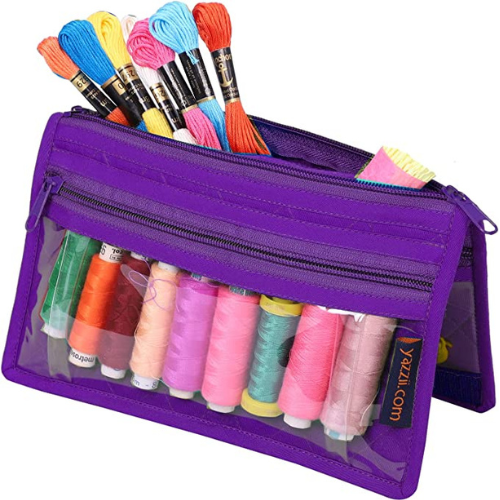 CA490P-Project / Craft / Jewellery / Makeup Pouch - Portable Storage Bag Organiser-Yazzii Craft Organisers