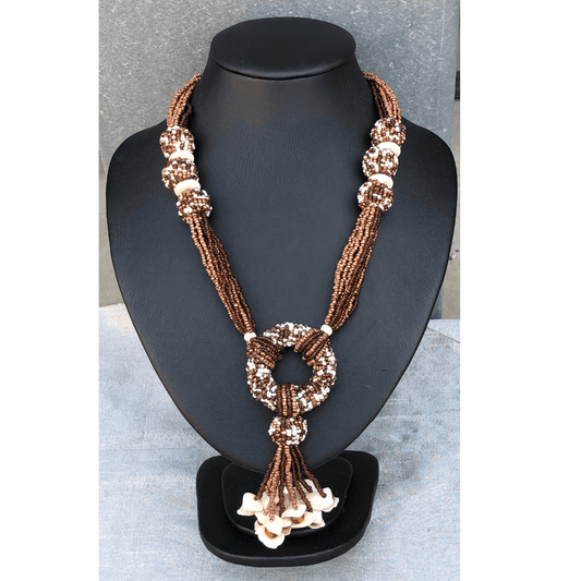 Copper Beaded Necklace