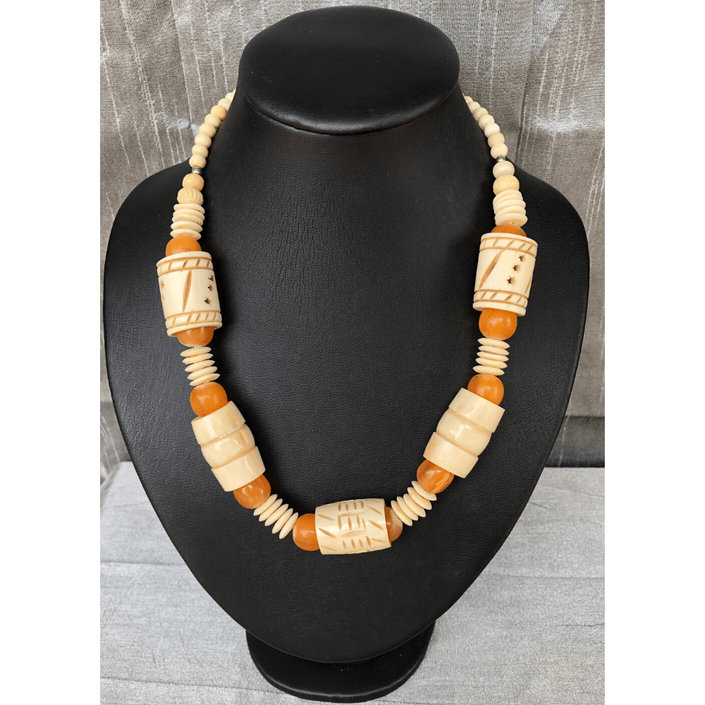 YN-023-Wooden Large Costume Necklace-Yazzii Craft Organisers
