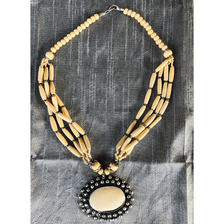YN-037-Wooden Bead Necklace-Yazzii Craft Organisers