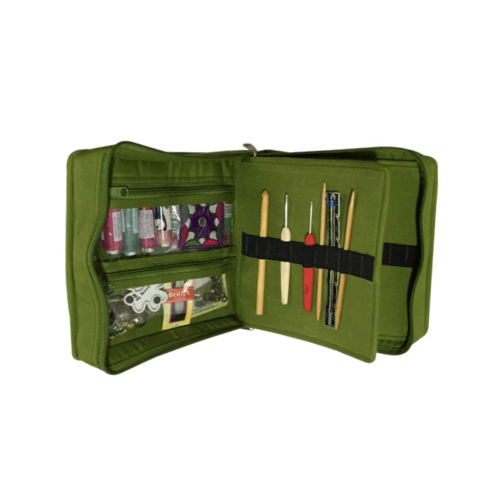 CA245G-Ergonomic Crochet Hook Organiser-Yazzii Craft Organisers